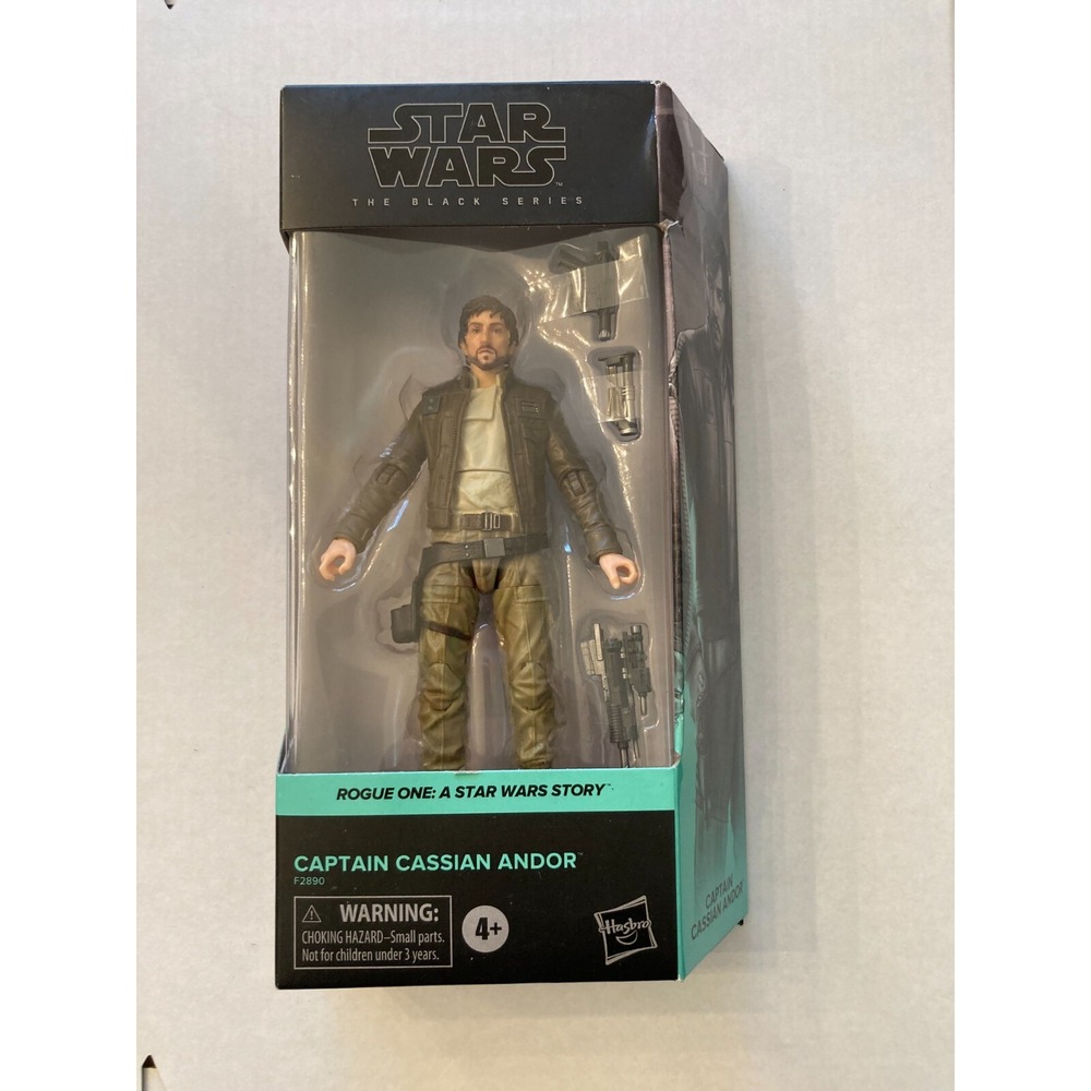 Captain Cassian Andor 6 Inch Action Figure Rogue One Star Wars The Black Series